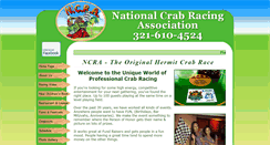 Desktop Screenshot of crabrace.com